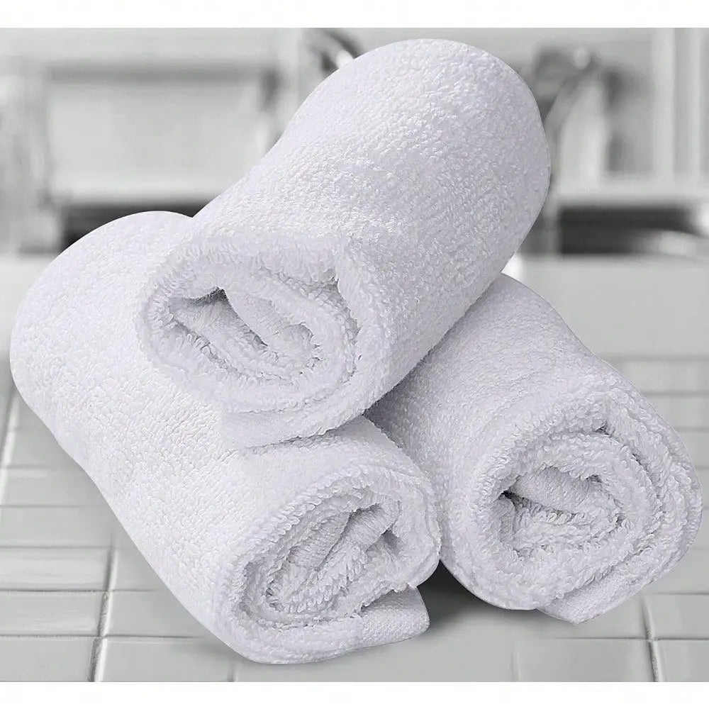 White Wash Cloth 100% Cotton