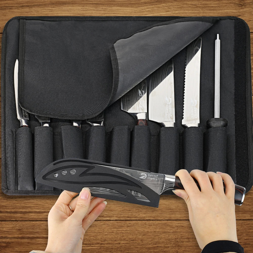 Professional Kitchen Knife Set – Stainless Steel