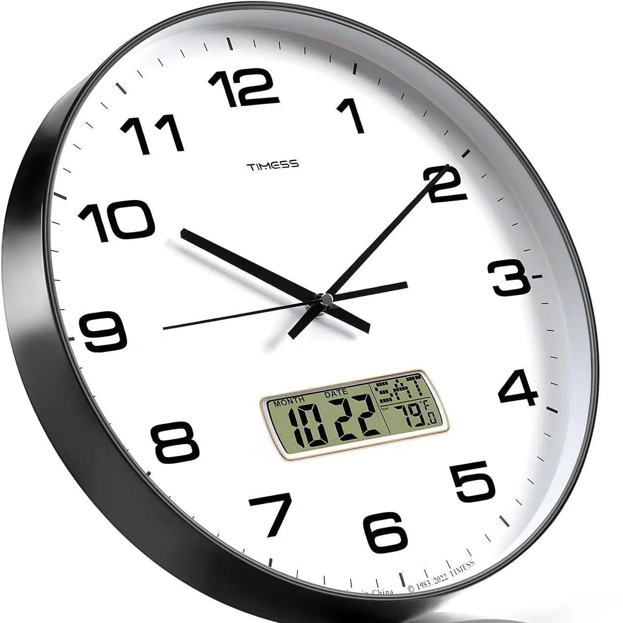 Modern Multifunction Wall Clock