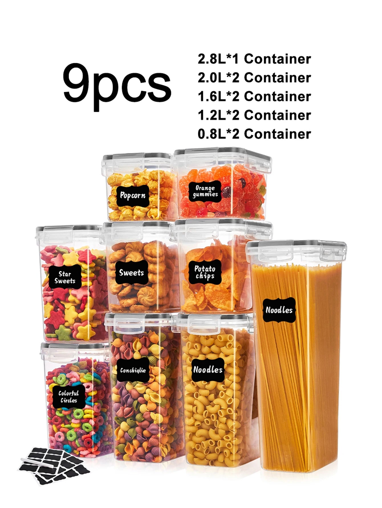 Storage Airtight Containers-  Grains, Flour, Salt,