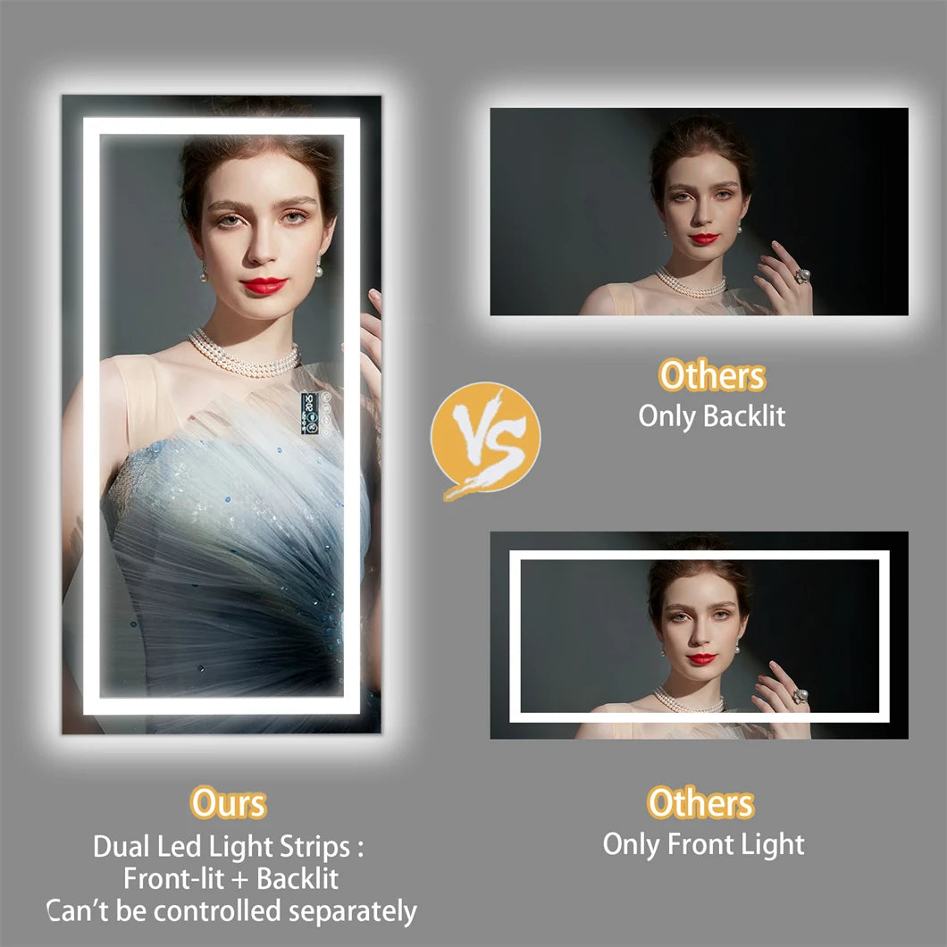 LED Vanity Mirror With Bluetooth