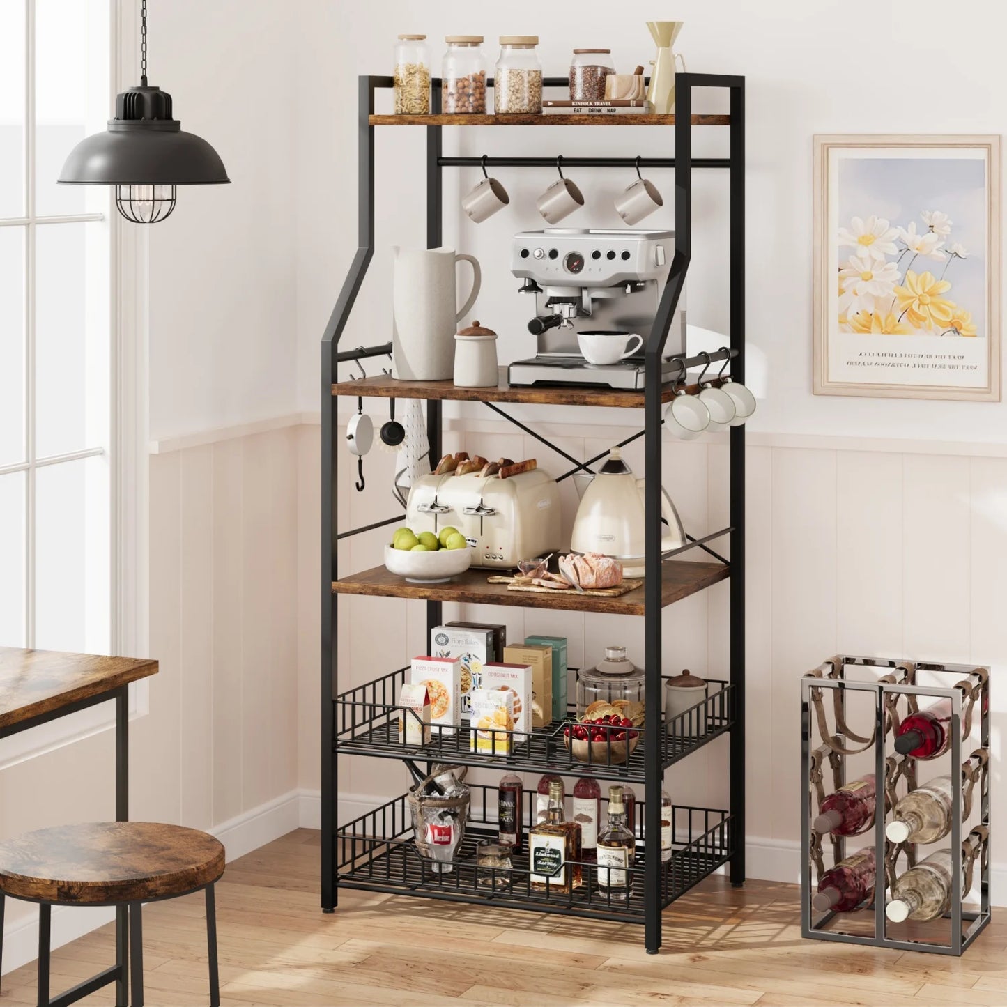 Kitchen Bakers Rack/ Microwave Oven Stand