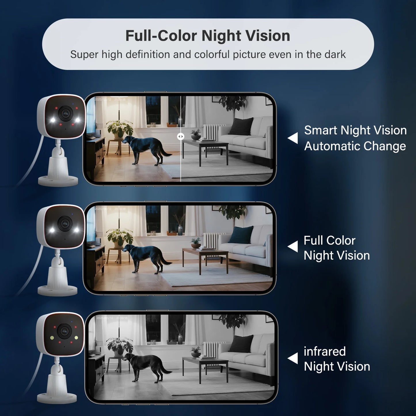 3MP Wireless Outdoor/Indoor Security Camera