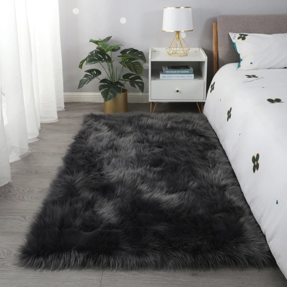 Ultra Soft Fluffy Faux Rug