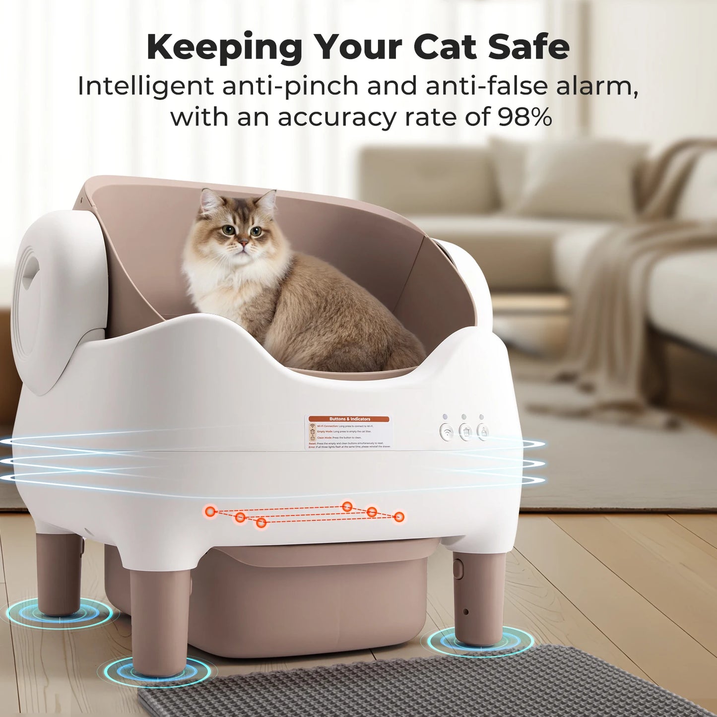 Self Cleaning Automatic Cat Litter Box