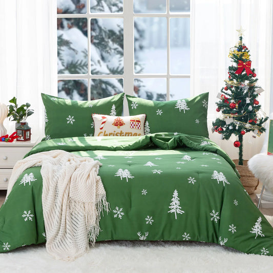 Soft PolyCotton Comforter, Christmas Theme