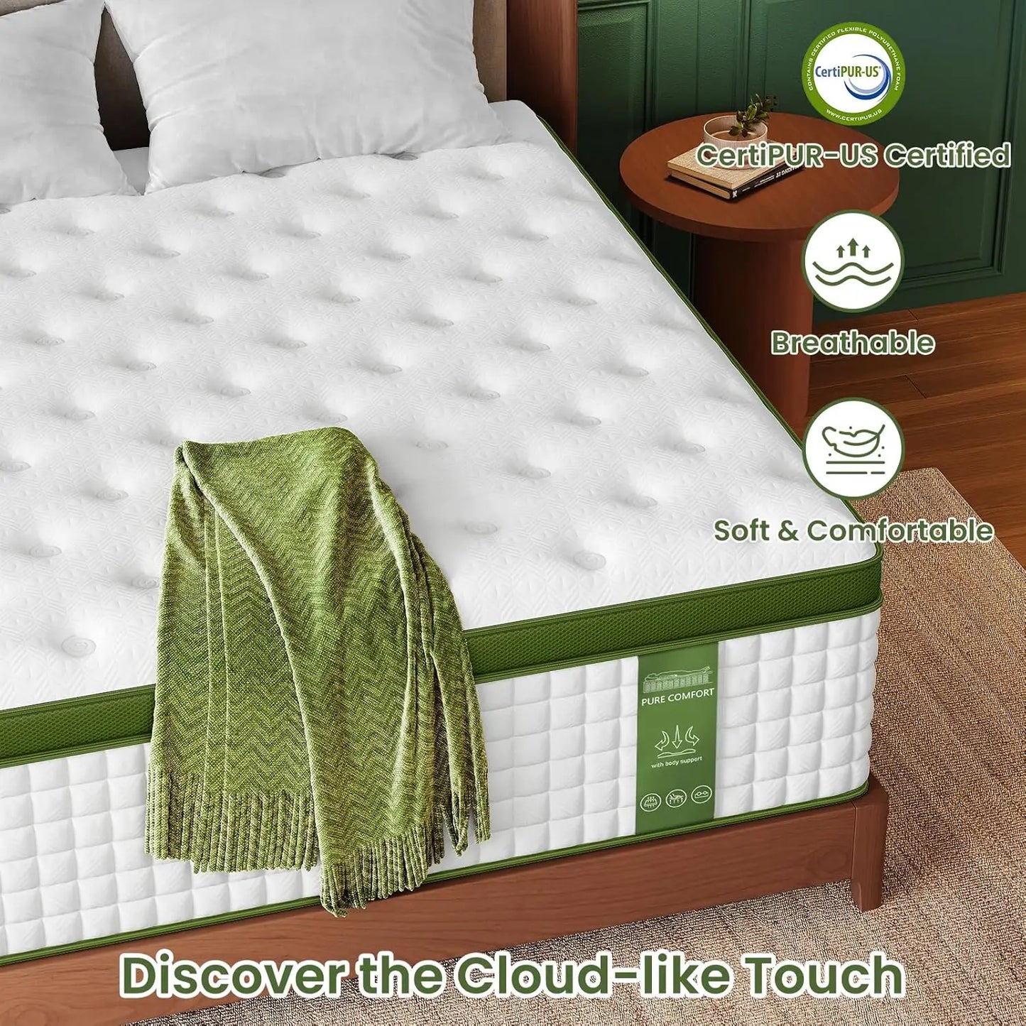Hybrid Gel Memory Foam Mattress