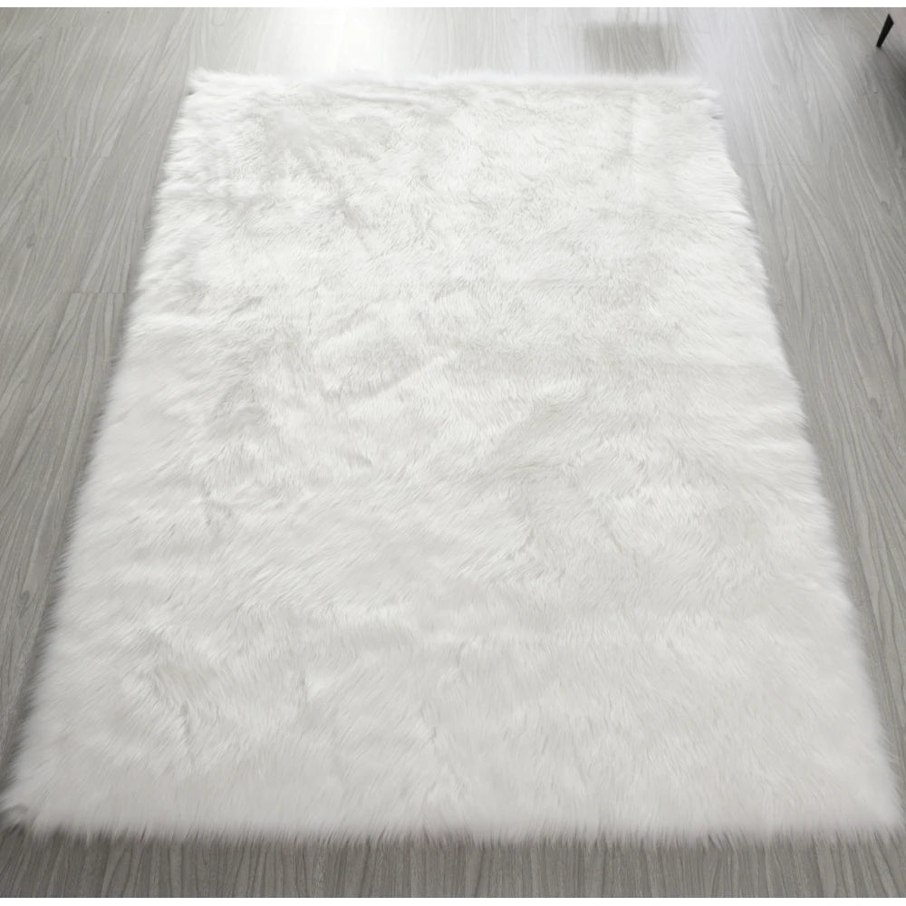 Ultra Soft Fluffy Faux Rug