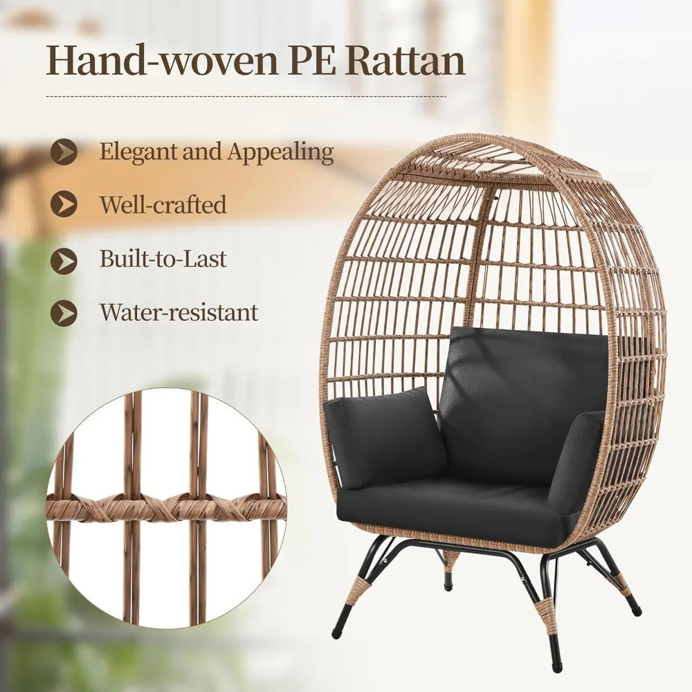 Egg Rattan Indoor/Outdoor Chair