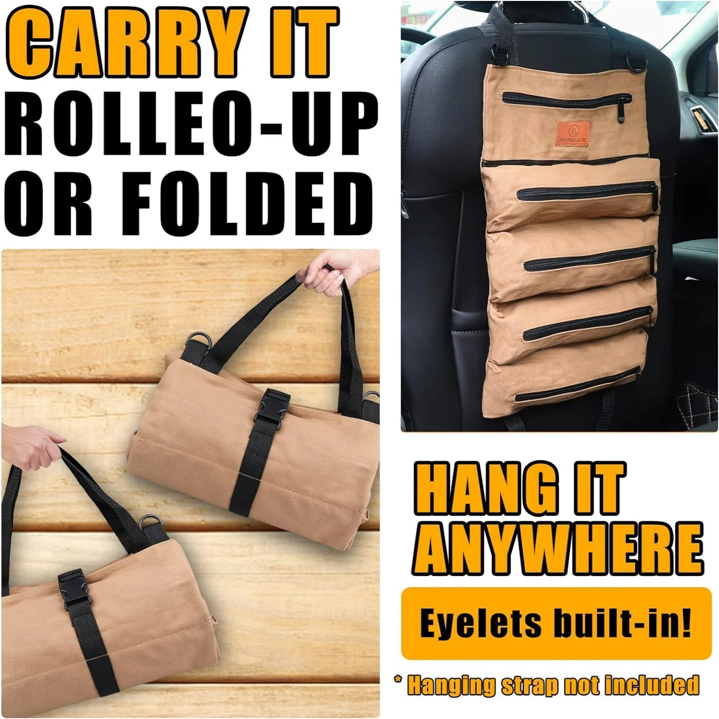 Rolling Wrench Organizer For Electric