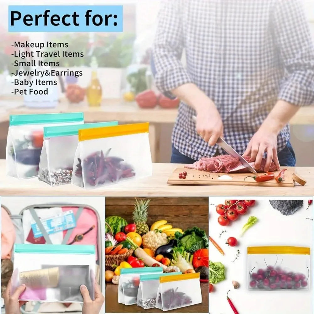 Food Preservation Three-dimensional Storage Waterproof Sealing Bags
