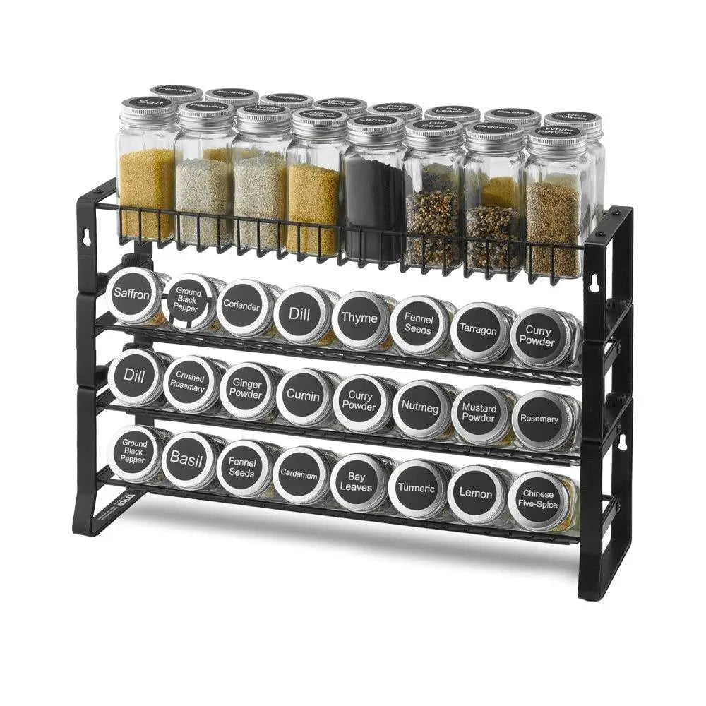 Spice Rack Organizer For Kitchen Countertop Seasoning