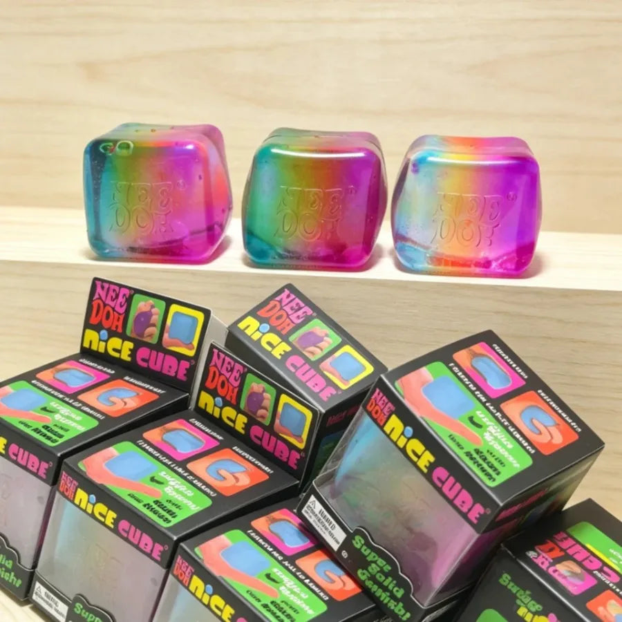 NeeDoh Rainbow Cube Squishy Blind Box