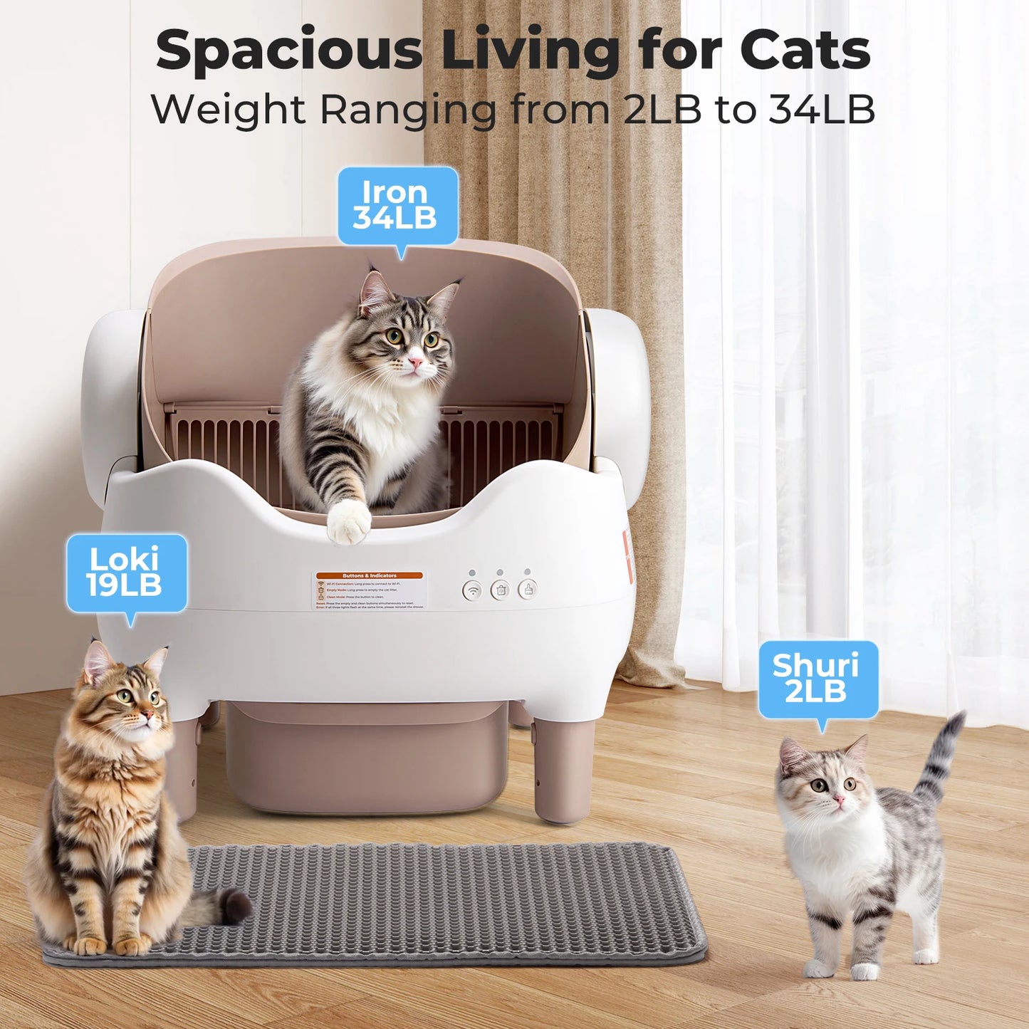 Self Cleaning Automatic Cat Litter Box