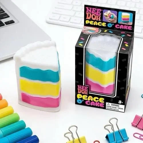 NeeDoh PEACE O' CAKE Squishy Toy