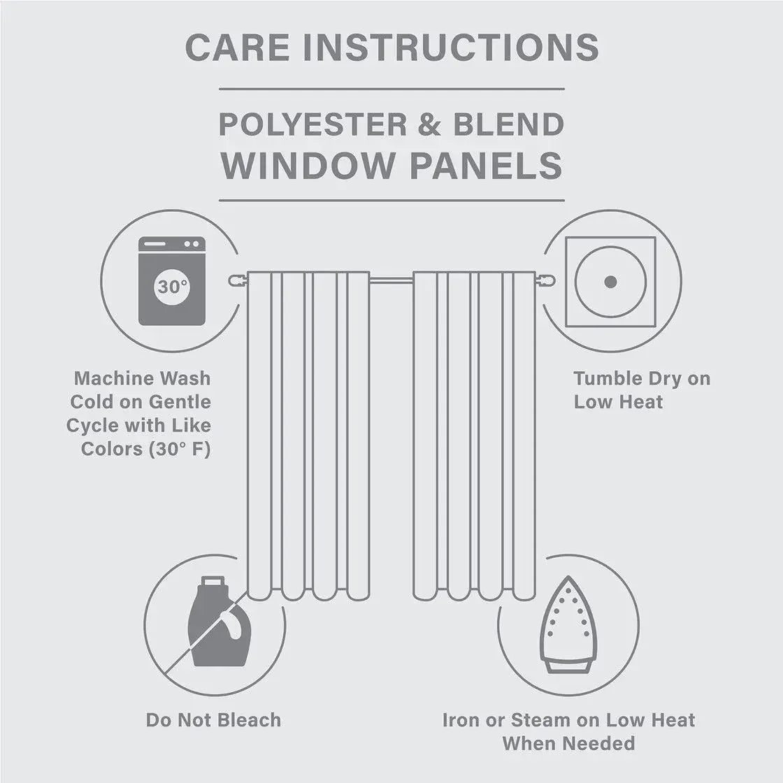 Twist Tab Total Blackout Window Curtain/Panels