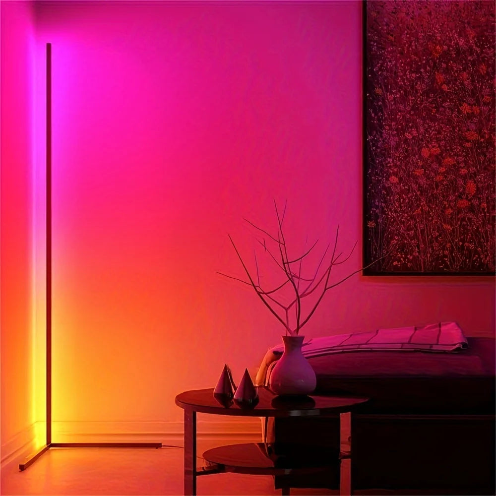 Corner Floor Lamp, Led Corner Lamp