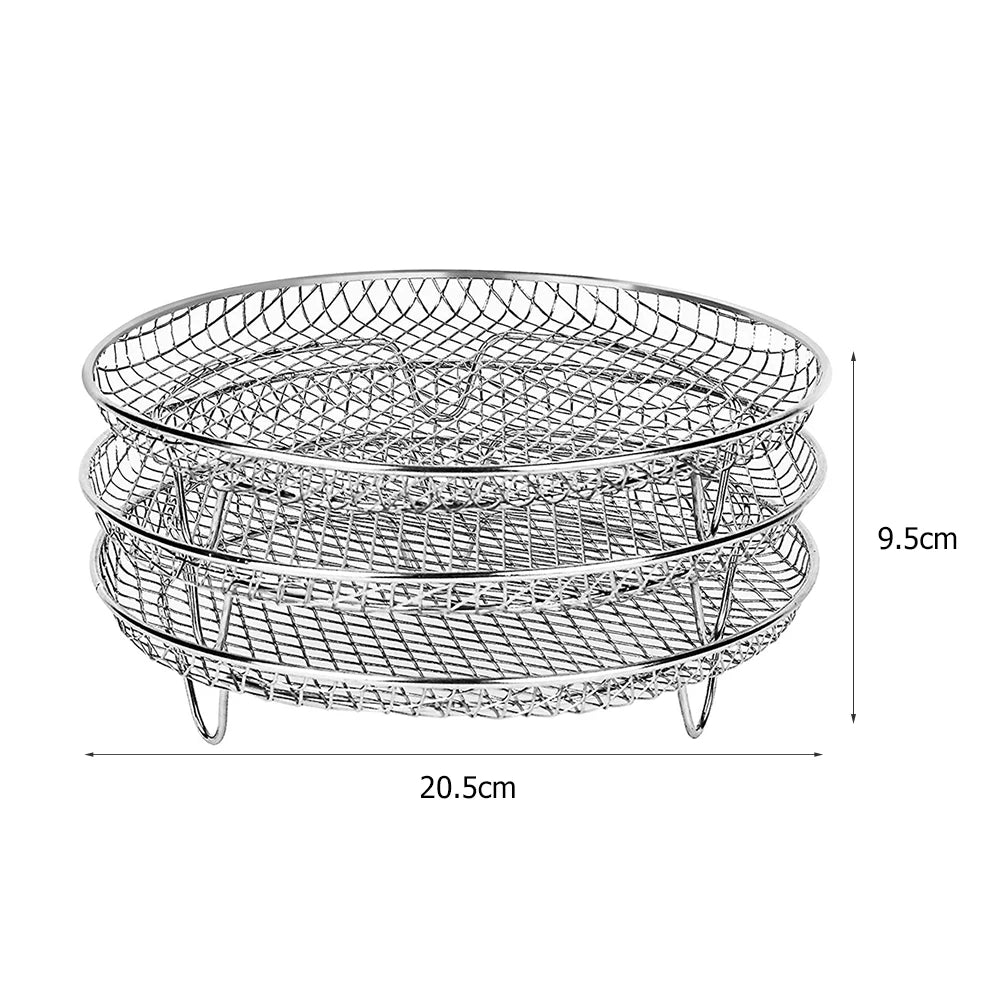 Air Fryer Rack / Grilling Rack / Mesh Grill Basket
