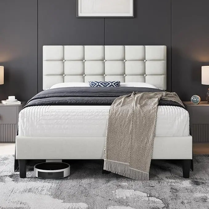 Upholstered Queen Bed Frame