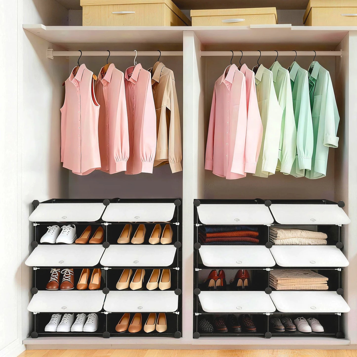 8-Tier Shoe Storage Cabinet