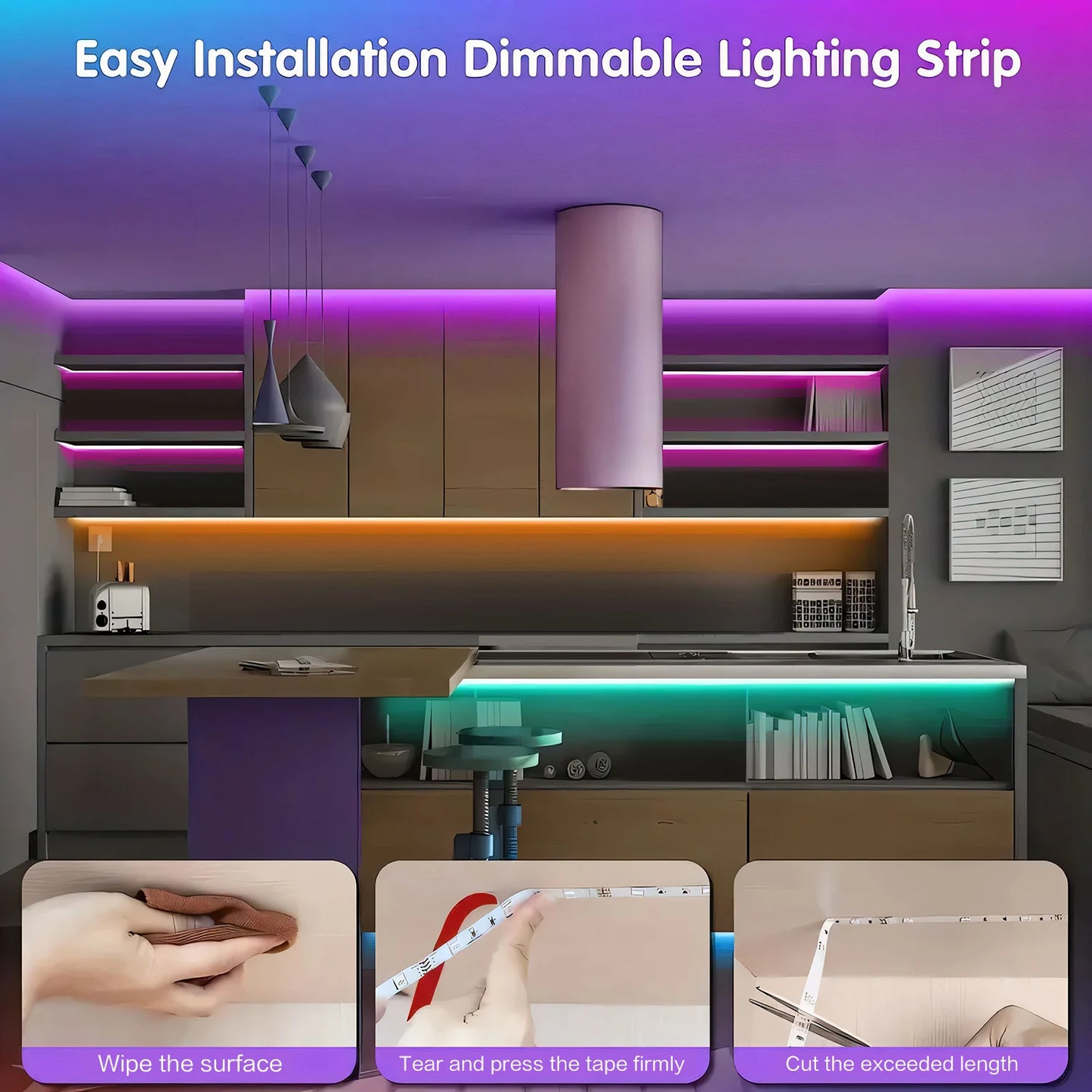 RGB LED Smart Light Strip