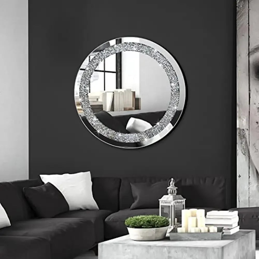 Frameless Bling Glam Elegant Modern Stylish Mirror