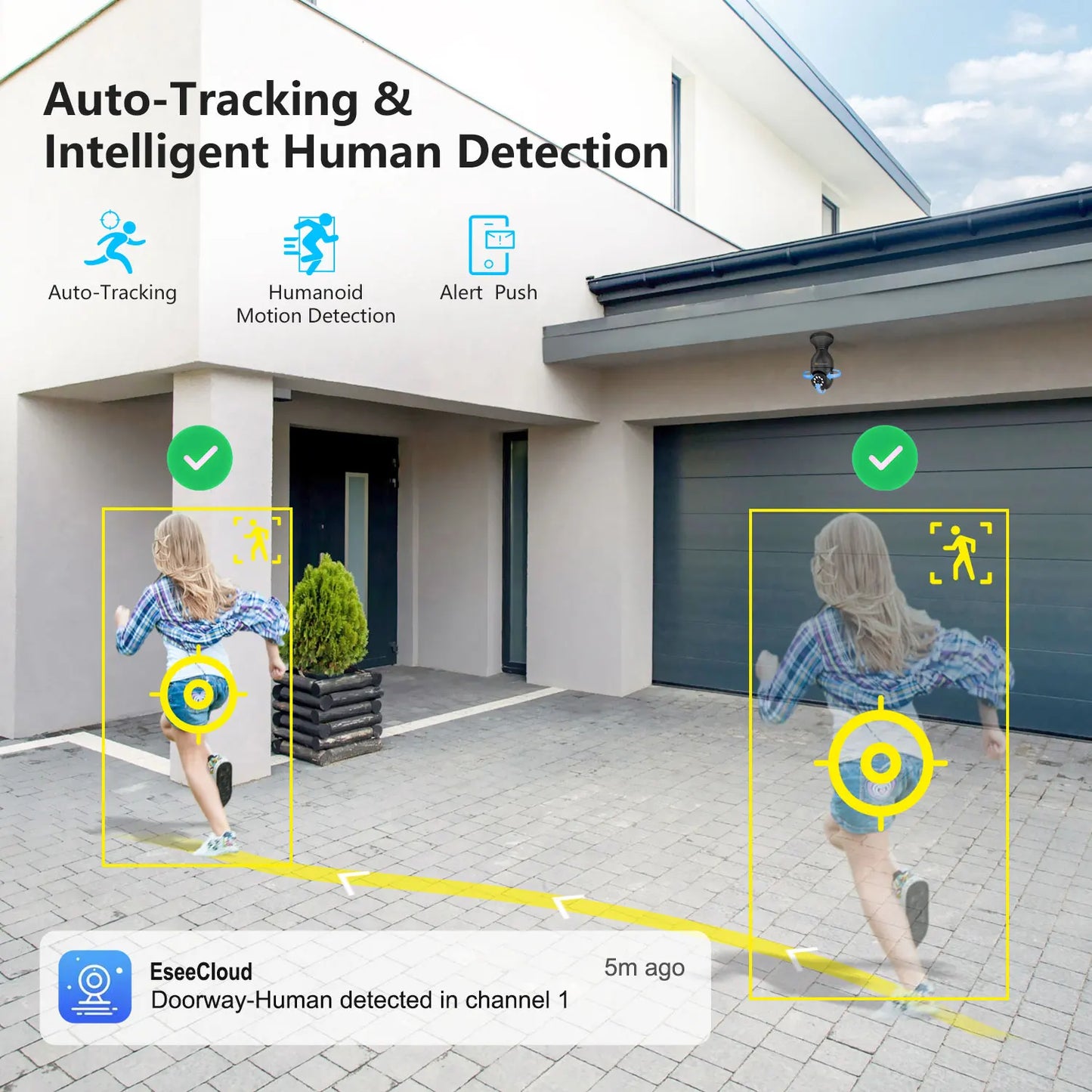 3MP Light Bulb Security Camera – 360° Panoramic View