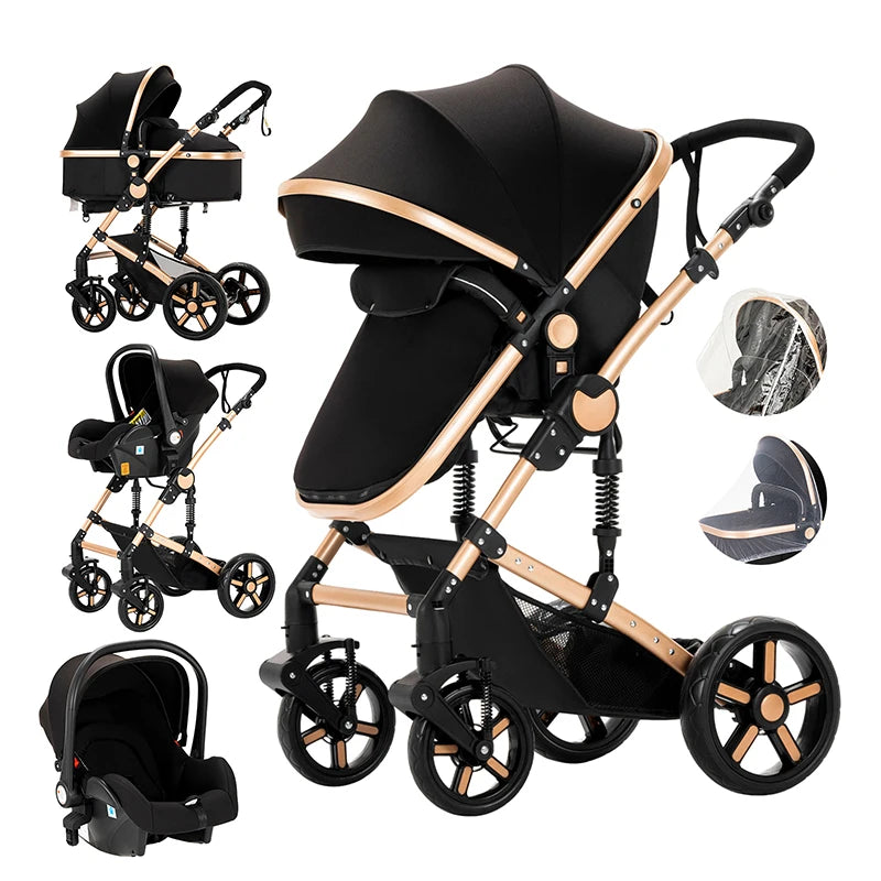 Comfortable Lightweight Baby Stroller