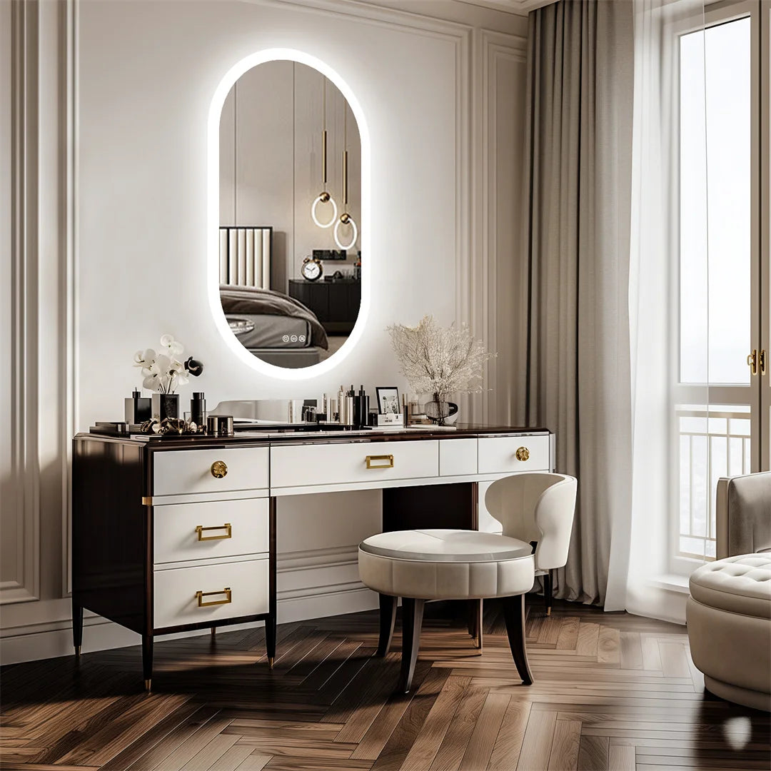 Bathroom Light Vanity Mirror Frameless