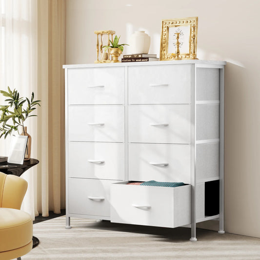 Children's Bedroom Wardrobe With 8 Fabric Drawers