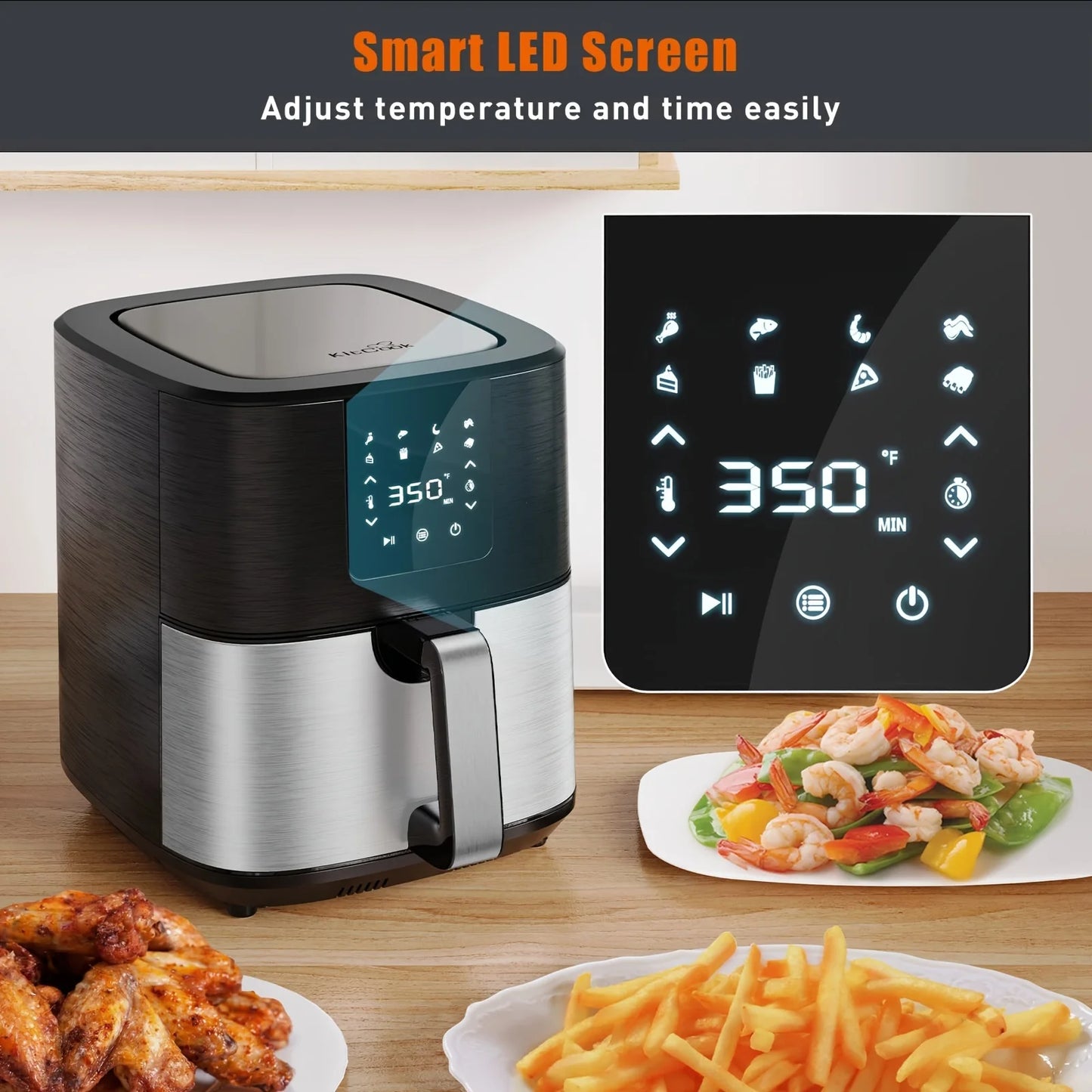 KitCook Large Air Fryer