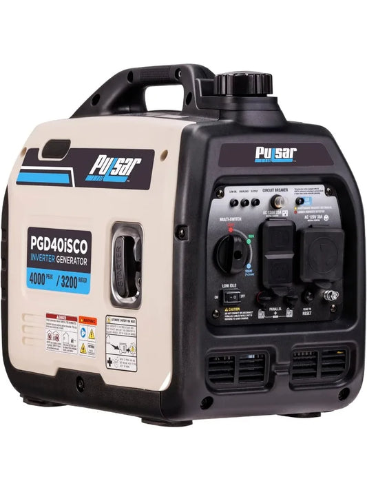 Ultra Light Quiet 4000W Portable Gas Inverter Generator