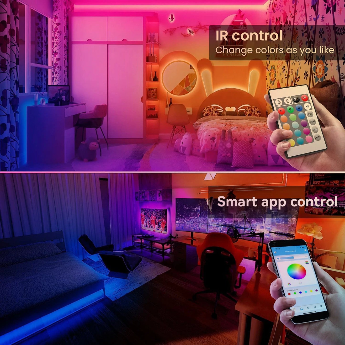 RGB LED Smart Light Strip
