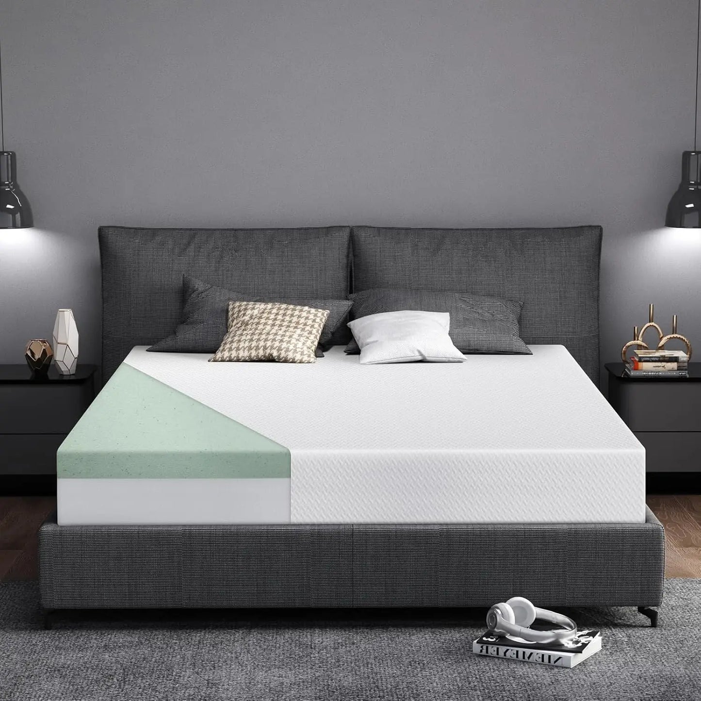 Gel Memory Foam Mattress For Back Pain