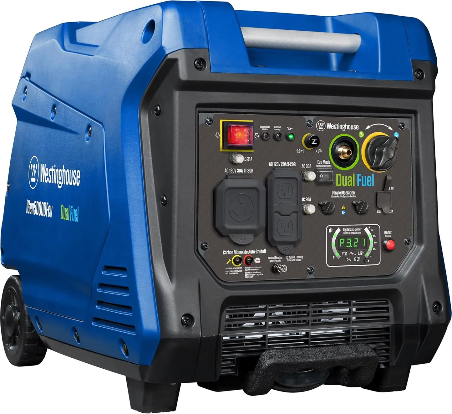 Westinghouse 5000W Dual Fuel Portable Inverter Generator