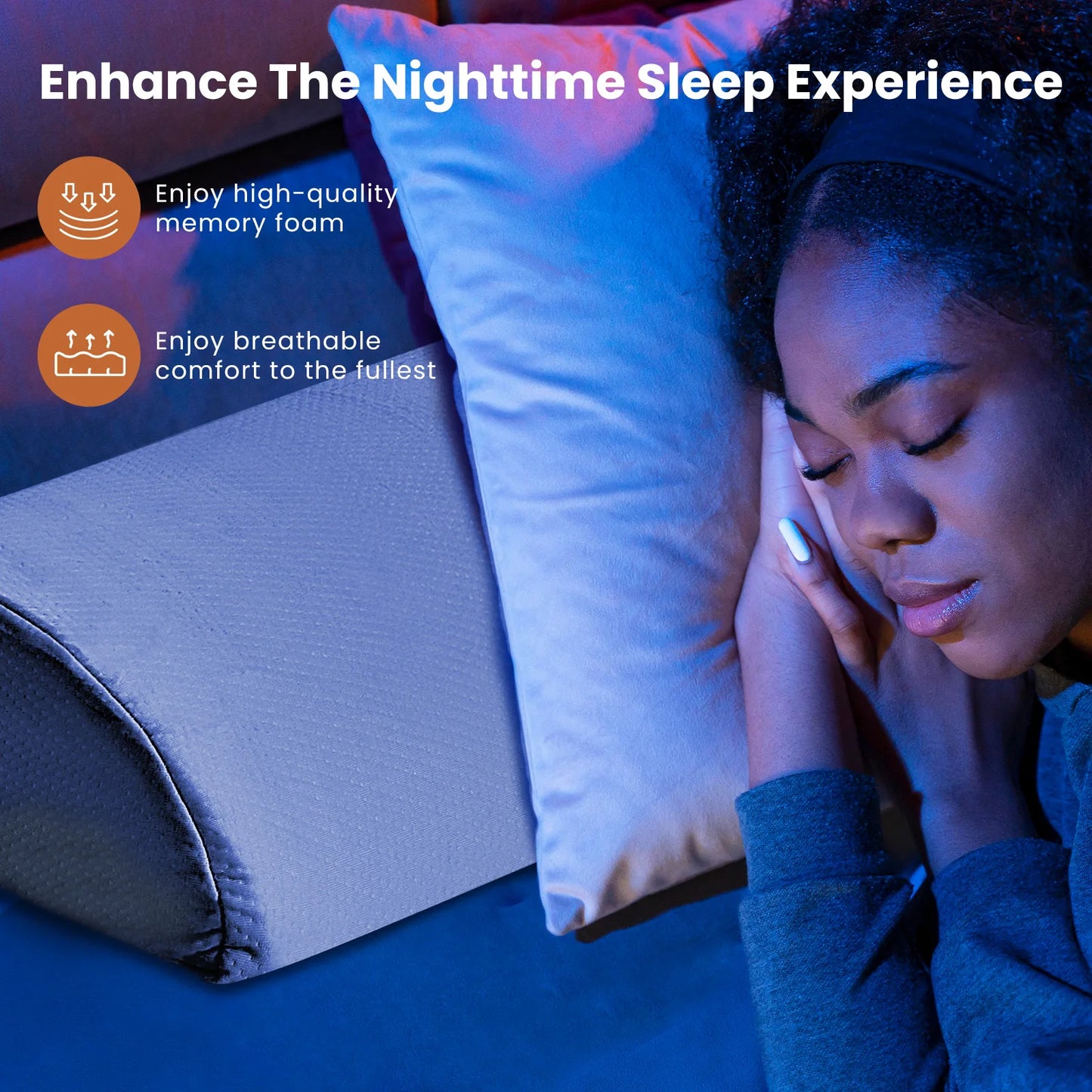 Memory Foam Cervical Neck Pillow