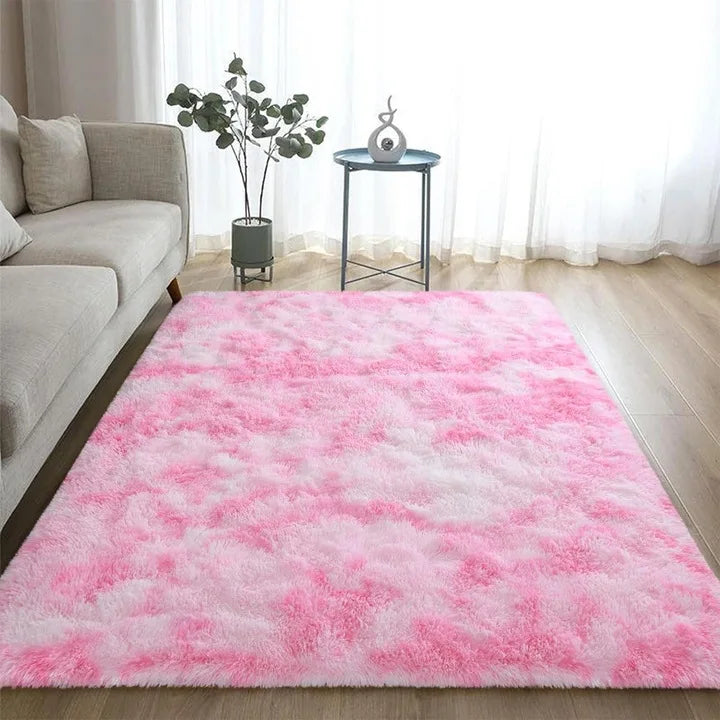 Lochas Super Soft Plush Tie Dye Velvet Rugs