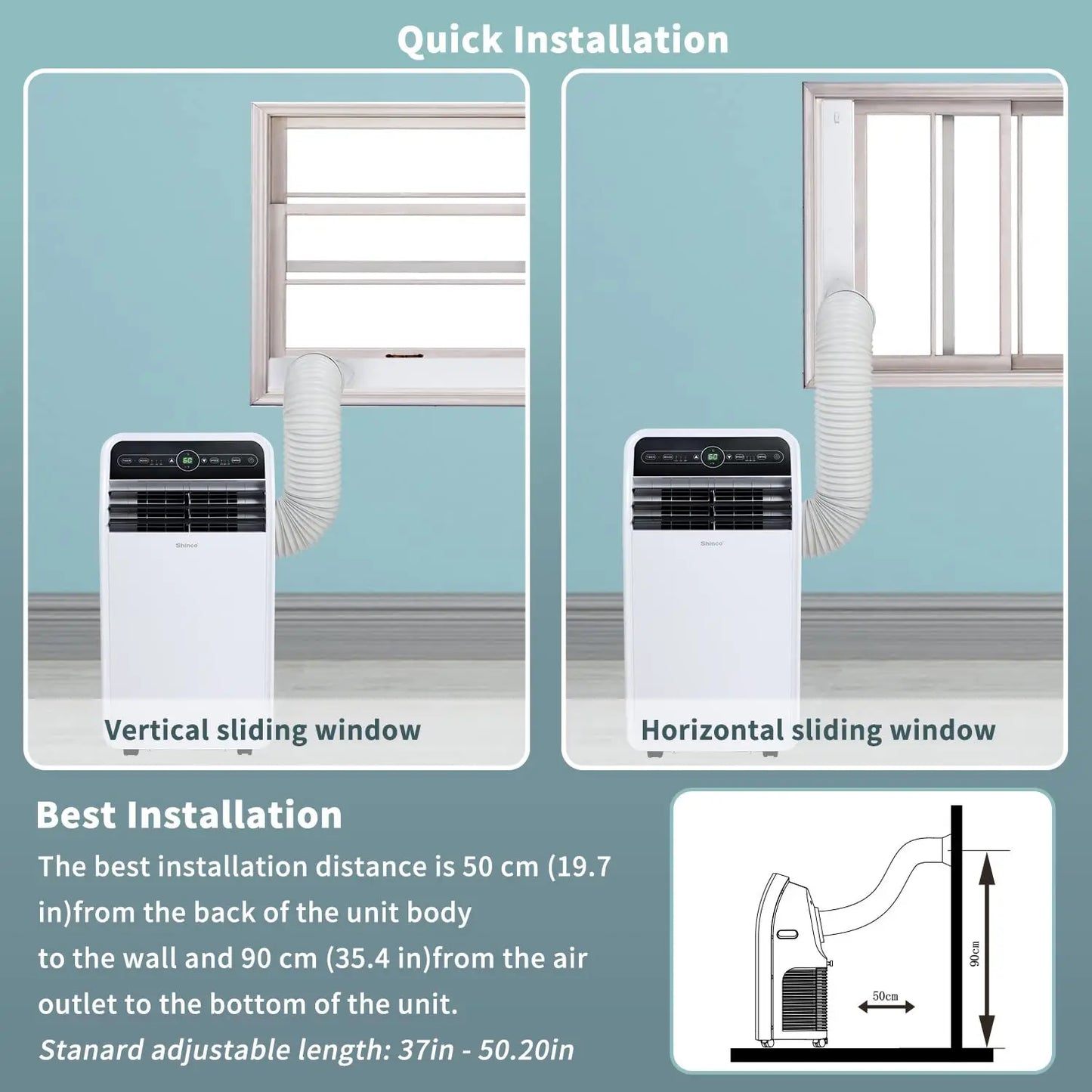 Portable AC Unit Dehumidifier & Fan