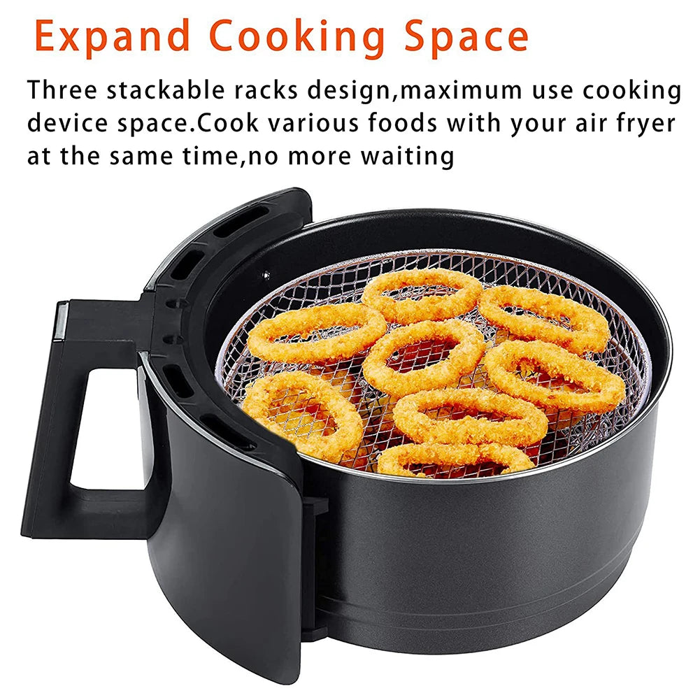 Air Fryer Rack / Grilling Rack / Mesh Grill Basket