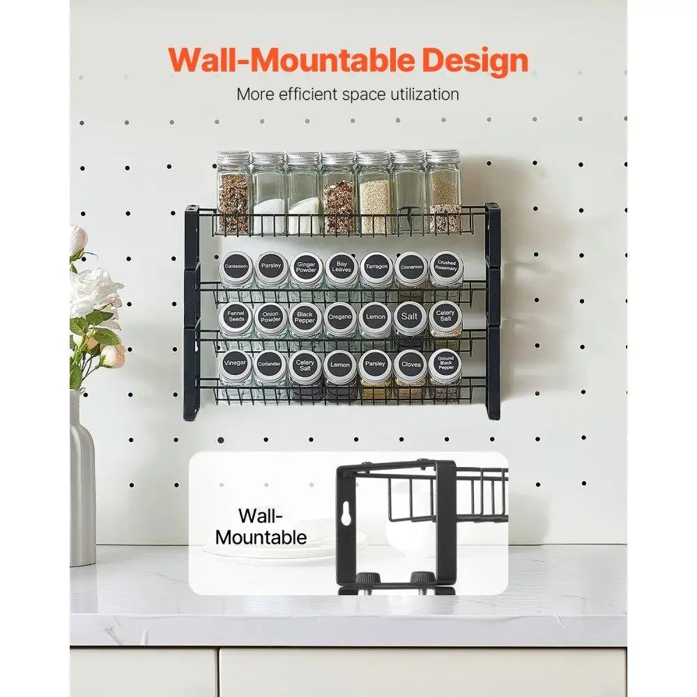 Spice Rack Organizer For Kitchen Countertop Seasoning