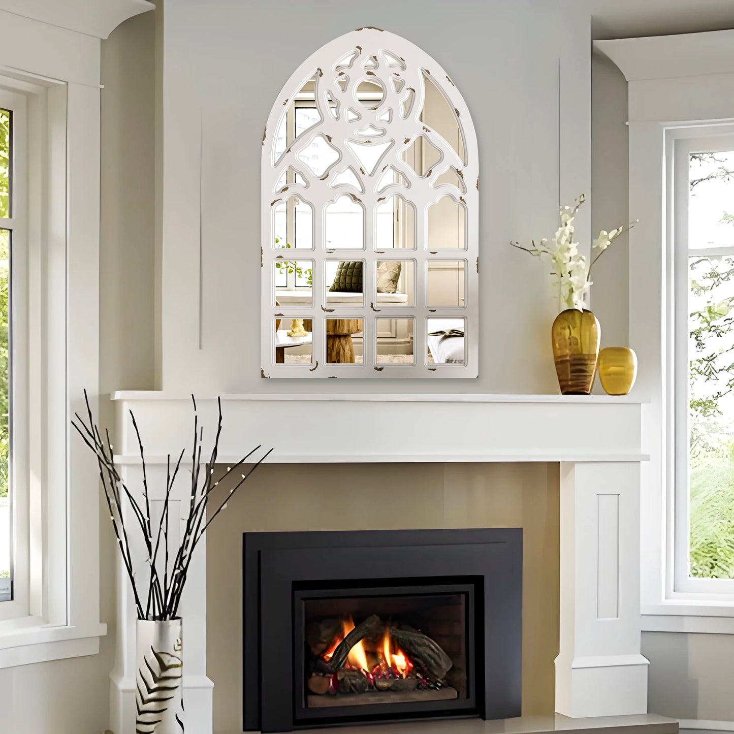 Arched, Retro Big Wall Mirrors Decorative