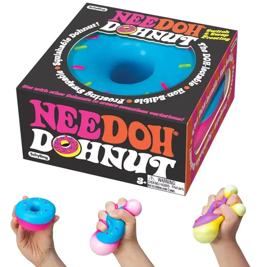 NeeDoh Dippin' Dazzler Egg Donut Squishy