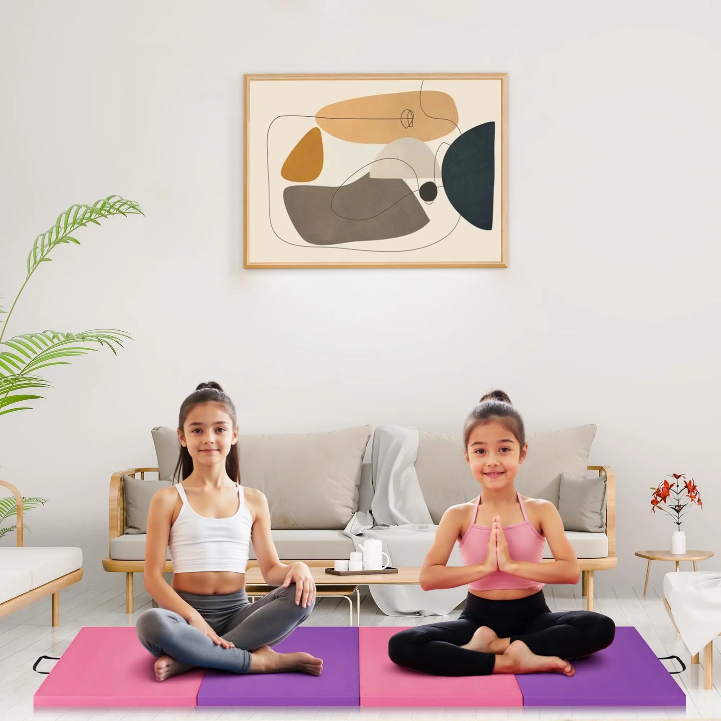 Portable Folding Floor Exercise Pad