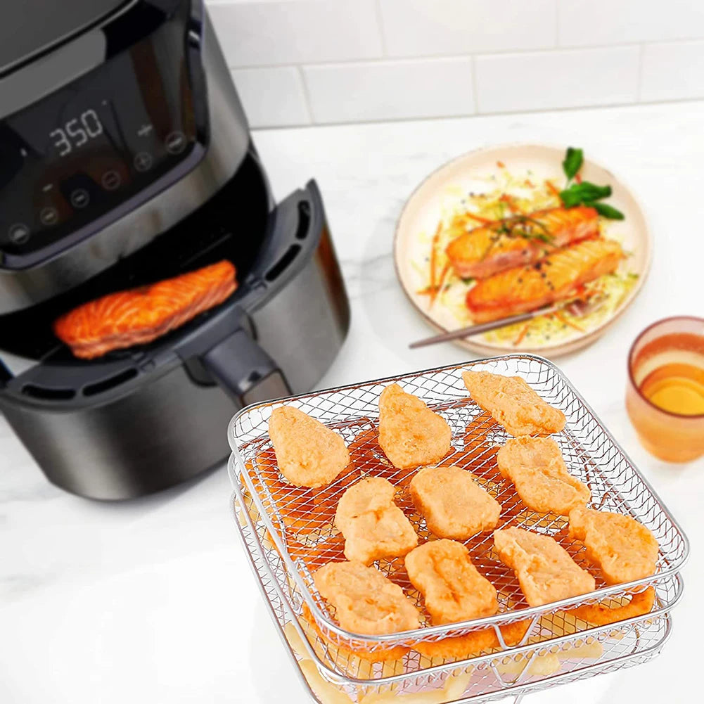 Air Fryer Rack / Grilling Rack / Mesh Grill Basket