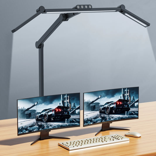 Led Desk Lamp With Clamp, Ultra Bright