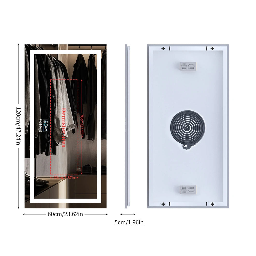 LED Vanity Mirror With Bluetooth