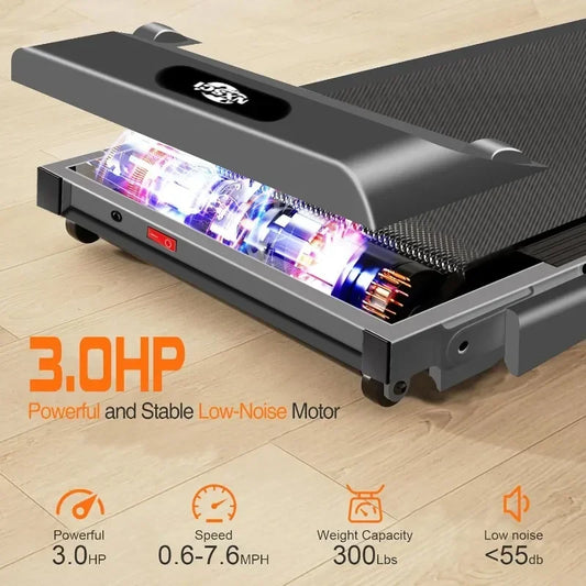 Portable Foldable Treadmills With 12 Preset Programs