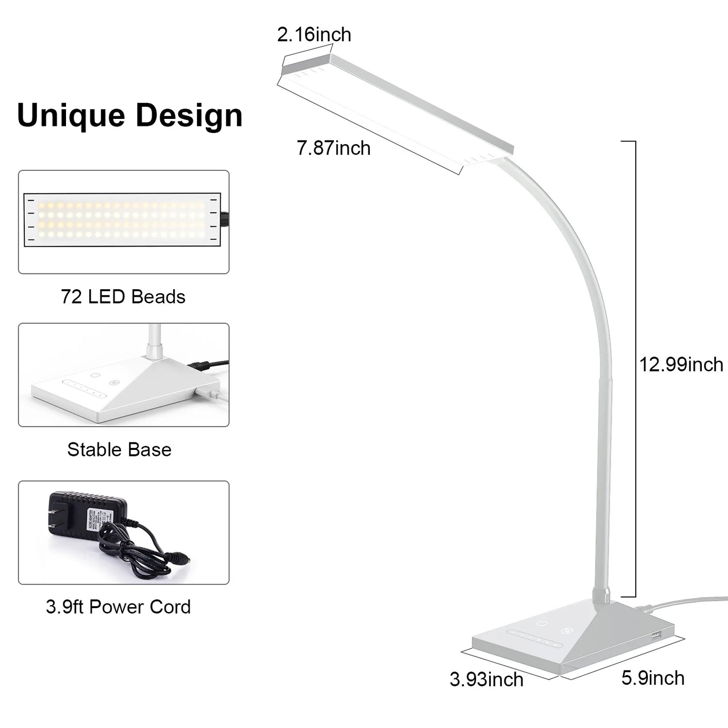 LED Reading Dimmable Lamp