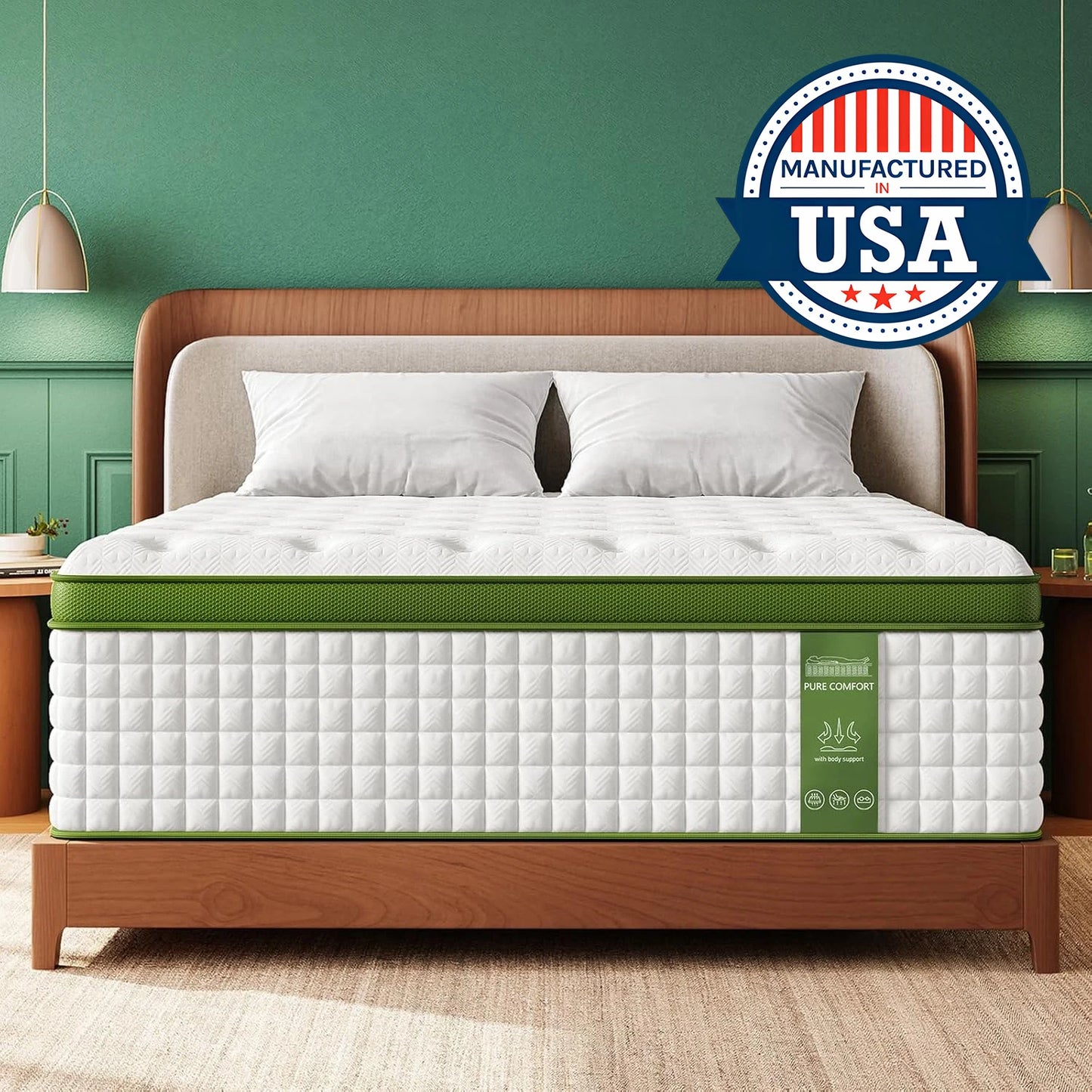 Hybrid Gel Memory Foam Mattress