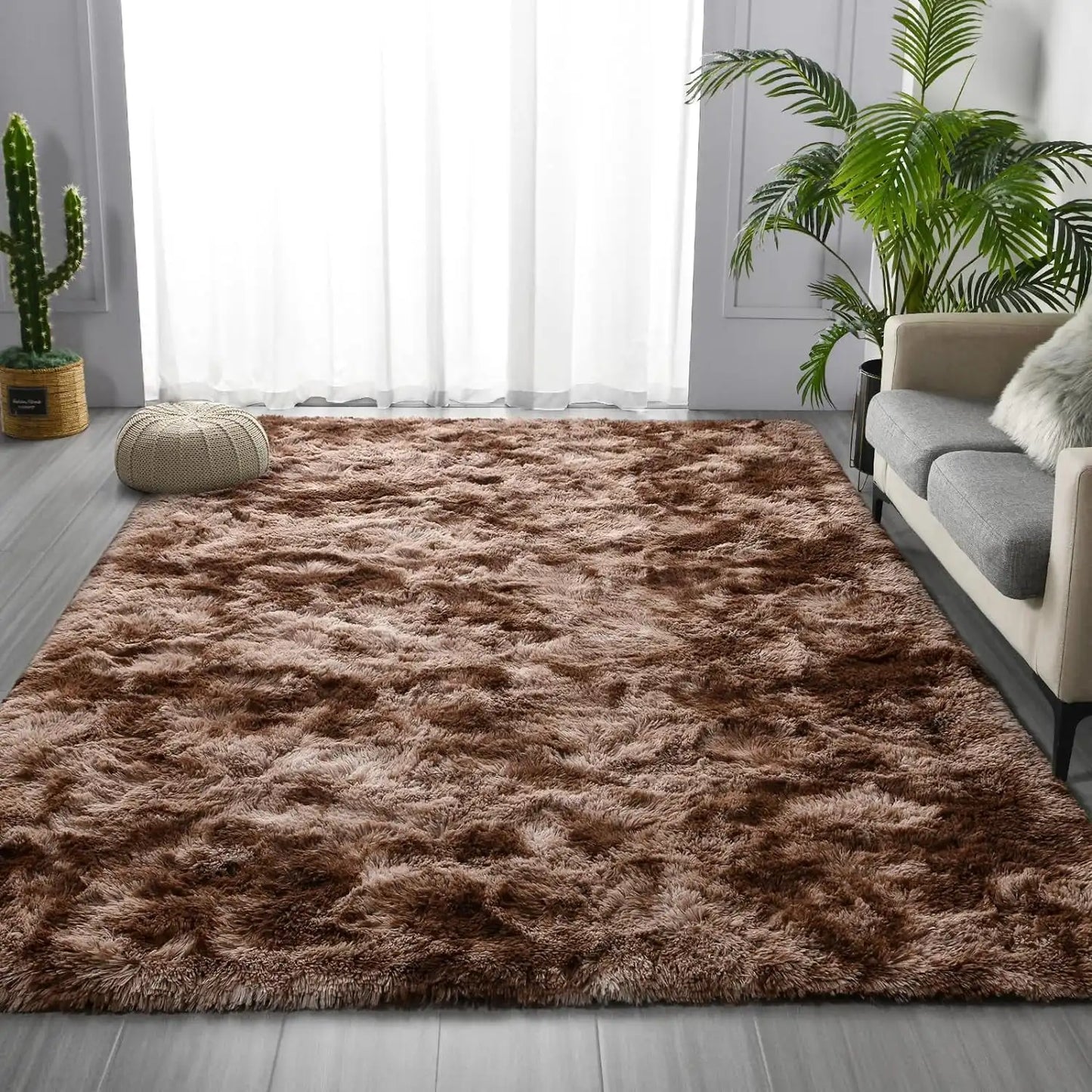 Lochas Super Soft Plush Tie Dye Velvet Rugs